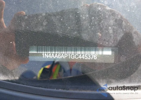 2016 Nissan Maxima 3.5 Platinum z USA, uszkodzony, nr VIN 1N4AA6AP1GC445376